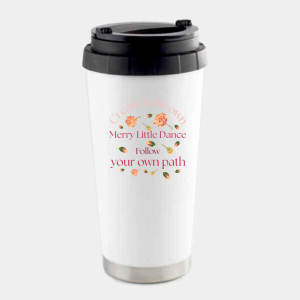 Create your own Merry Little Dance - Stainless Steel Thermos double walled cup Thumbnail