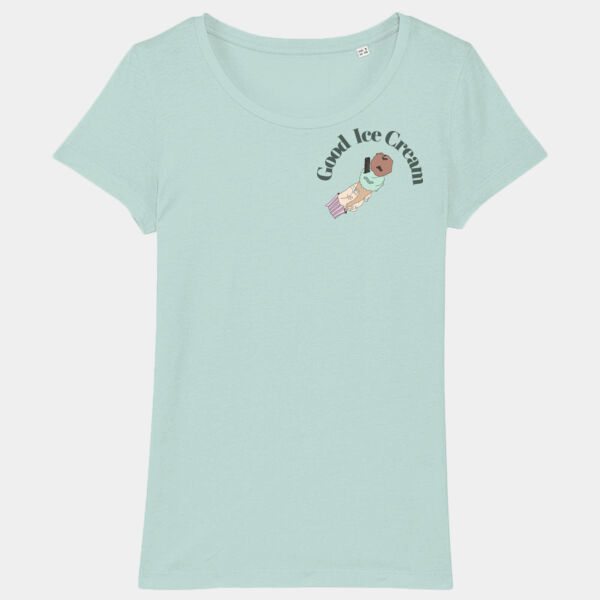 Holidays are made of ( Mint ice cream) - Women's Organic Cotton T Shirt Thumbnail
