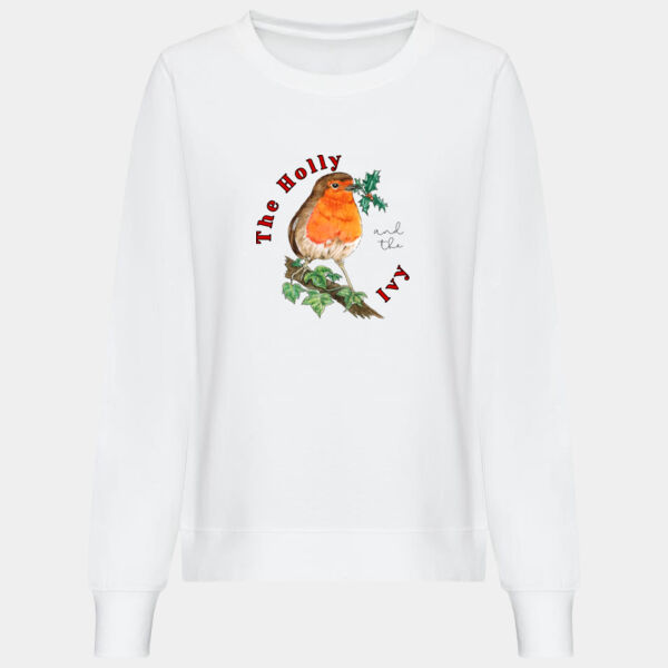 The Holly and the Ivy  - Women's AWDis sweat Thumbnail